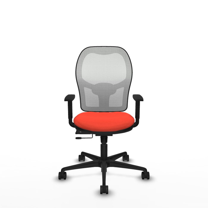 PIQUERAS Y CRESPO Silla de oficina Jorquera Naranja oscuro y Blanco PIQUERAS Y CRESPO Silla de oficina Jorquera Naranja oscuro y Blanco