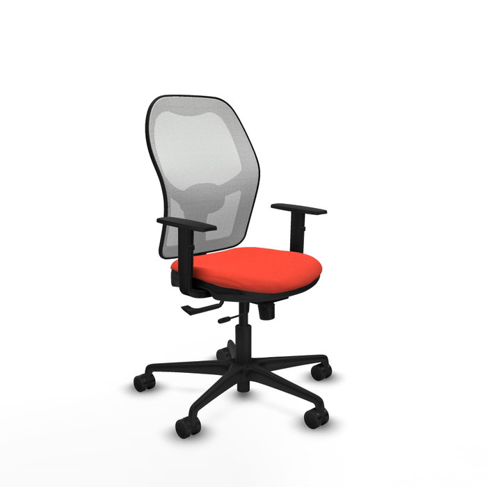 PIQUERAS Y CRESPO Silla de oficina Jorquera Naranja oscuro y Blanco PIQUERAS Y CRESPO Silla de oficina Jorquera Naranja oscuro y Blanco