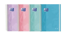 Oxford Agenda Escolar Touch Pastel Espiral 4º Sv Extradura Colección 2025-2026 Castellano