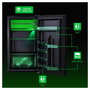 Ukonic XBOX 91L con Congelador Negro