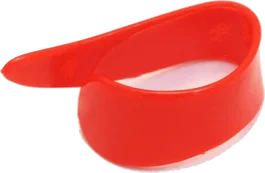 Dunlop Pack 12 Púas Dedo Talla M - Rojo