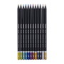 Estuche metálico de Lápices de colores Bruynzeel Expression de tonos metálicos de 12 artículos