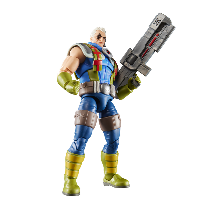 Hasbro Figura Marvel Legends Cable X-Men '97 - Figura de Acción Articulada de 15 cm con 6 Accesorios (Blásters, Efectos y Manos)