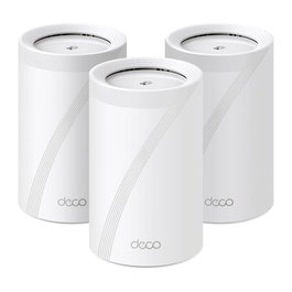 TP-Link Deco BE65 - Sistema Mesh Wi-Fi 7 (802.11be) 3 Paquetes, Blanco, Tribanda 2.4/5/6 GHz, hasta 9214 Mbps, con Asistente Alexa/Google