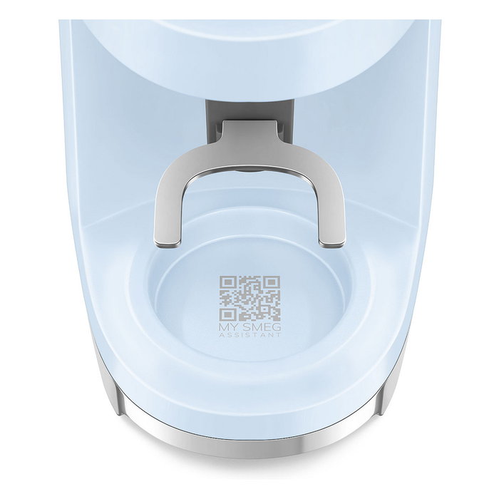 Smeg CGF03PBEU Molinillo de Café con 15 Ajustes de Molienda, 240 g Capacidad, Fresas Cónicas de Acero Inoxidable, Azul Pastel Smeg CGF03PBEU Molinillo de Café con 15 Ajustes de Molienda, 240 g Capacidad, Fresas Cónicas de Acero Inoxidable, Azul Pastel