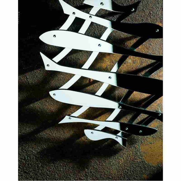 Alessi DUL03 PESCHER Salvamanteles Extensible Acero Inoxidable 18/10 Elegante