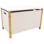Fun House SCANDIWOOD Caja de juguetes de madera 37.5 x 60 x 36 cm para niños