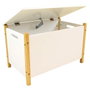 Fun House SCANDIWOOD Caja de juguetes de madera 37,5 x 60 x 36 cm