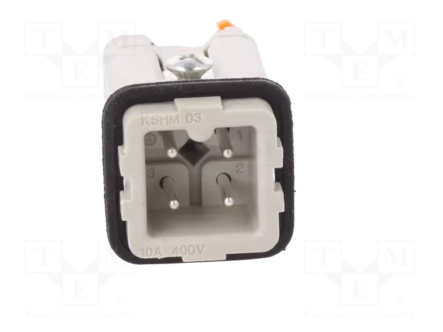 ILME CKSHM 03 Conector HDC Macho de 4 Pines