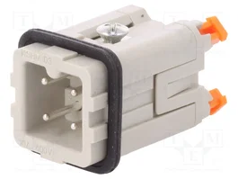 ILME CKSHM 03 Conector HDC Macho de 4 Pines