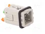 ILME CKSHM 03 Conector HDC Macho de 4 Pines