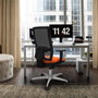 PIQUERAS Y CRESPO Silla de oficina Horna con mecanismo Sincro Morado y Gris