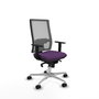 PIQUERAS Y CRESPO Silla de oficina Horna con mecanismo Sincro Morado y Gris