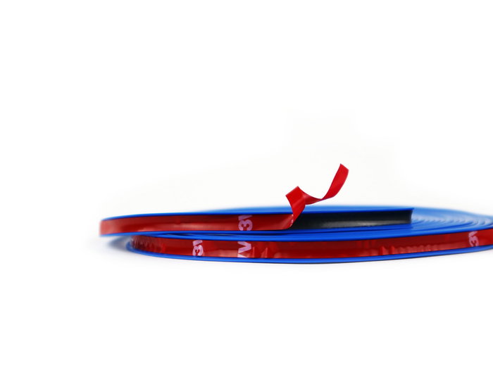 OCC Motorsport Protector de Llantas Azul, 600 x 2 cm, para evitar arañazos en bordillos, Ref. OCCDEC013