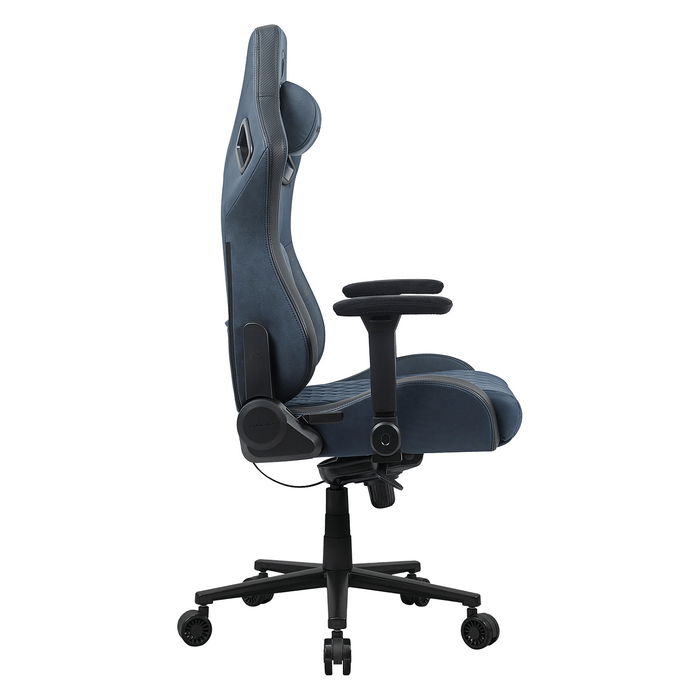 Cougar Silla Gaming Defensor S Navy Blue F Silla para videojuegos universal, 150 kg, Asiento acolchado, Respaldo tapizado, Color Azul y Negro