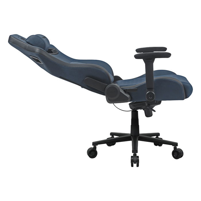 Cougar Silla Gaming Defensor S Navy Blue F Silla para videojuegos universal, 150 kg, Asiento acolchado, Respaldo tapizado, Color Azul y Negro