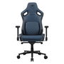 Cougar Silla Gaming Defensor S Navy Blue F Silla para videojuegos universal, 150 kg, Asiento acolchado, Respaldo tapizado, Color Azul y Negro