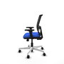 PIQUERAS Y CRESPO Silla de oficina Yunquera con mecanismo Sincro/Traslack Azul y Negro