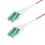 Cable USB Startech OM4RLCLC3M 3 m Violeta