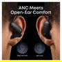 Anker Soundcore AeroFit 2 Pro Auriculares Inalámbricos Bluetooth 6.1 con Cancelación de Ruido IP55 para Deporte, Negros