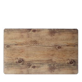 Steelite Bandeja Plana de Porcelana 50.8x25.4 cm - Vajilla (Set de 6)