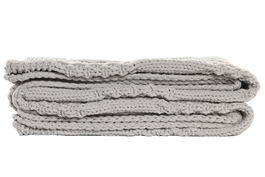 DKD Home Decor Manta Sofa Urban Gris Claro 170 x 130 cm (2 Unidades)