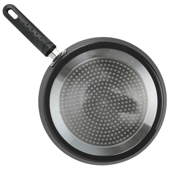 Lily Cook Sartén para Crêpes Chandeleur 26 cm, Aluminio, Apta para Inducción, Vitrocerámica, Gas y Eléctrica