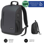 Subblim Nomad Xpand Air Padding Mochila Expandible 18-21L Negro