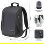 Subblim SUBBP-5NXAP01 Mochila para Portátiles hasta 15.6", 21L, Puerto USB, Negra
