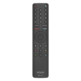 Savio Mando a distancia RC-17 para Xiaomi Smart TV, Negro