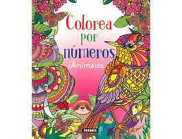 Susaeta Cuaderno de colorear animales por números 64 páginas 21,5x25 cm