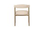 DKD Home Decor Sillón Urban Top chairs 2c24 Blanco 56 x 75 x 57 cm Tapizado en Fresno y Poliéster Acabado Decape
