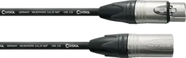 Cordial Cable de Micrófono XLR Macho/Hembra de 10 Metros Negro