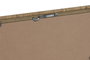 DKD Home Decor Cuadro Ratan Cristal Palmera Surtido de 4 Unidades