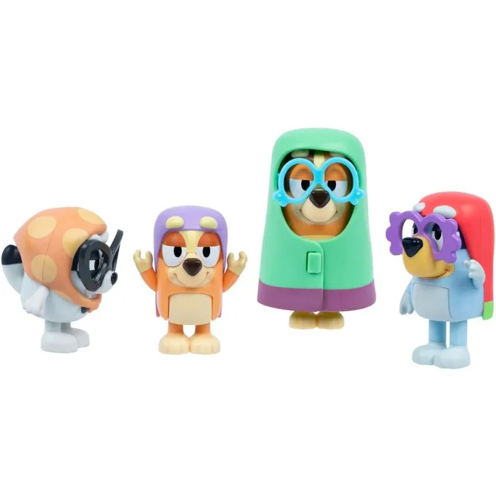MOOSE Pack de 4 Figuras Abuelitas Bluey