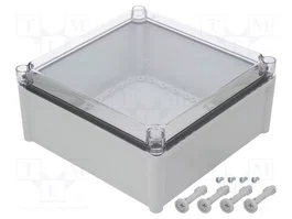 FIBOX SOLID Carcasa Universal Gris 278x278x130mm