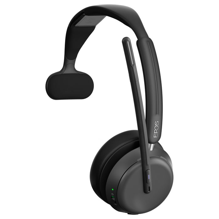 EPOS Impact 1030T Mono Auriculares Inalámbricos para Oficina/Centro de Llamadas, Negro