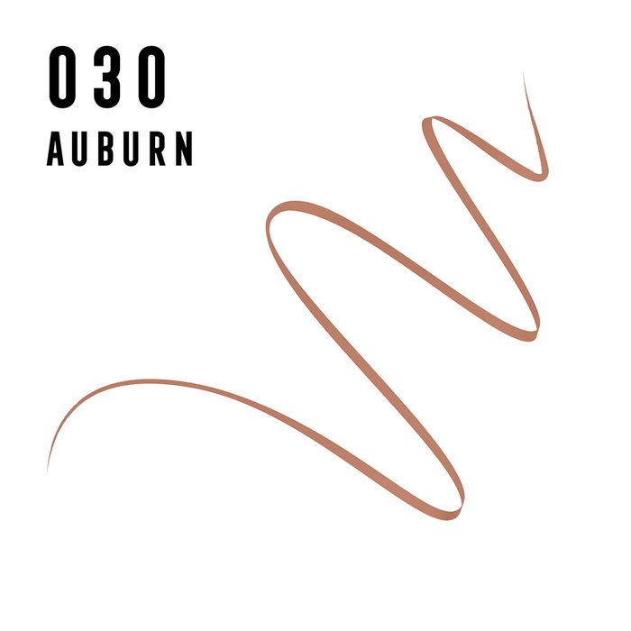 Max Factor Masterpiece Micro Marker Rotulador de Cejas #30-Auburn 1 ml - Líneas Finas, Duración 24H