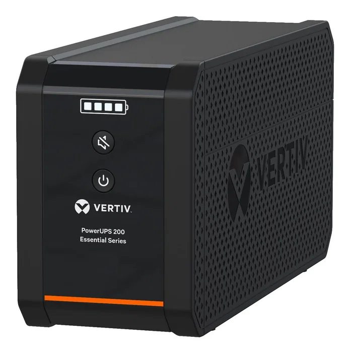 Vertiv PSA6E-1000IT-IEC SAI UPS, Línea Interactiva 1 kVA 525 W, Forma de Onda Seno, 6 Salidas AC, Color Negro