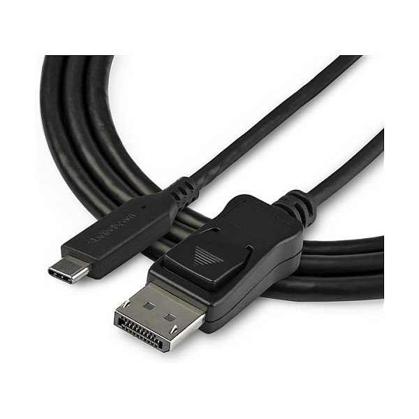 StarTech.com Cable Adaptador de Vídeo USB-C a DisplayPort 8K, 1m, Negro