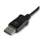 StarTech.com Cable Adaptador de Vídeo USB-C a DisplayPort 8K, 1m, Negro