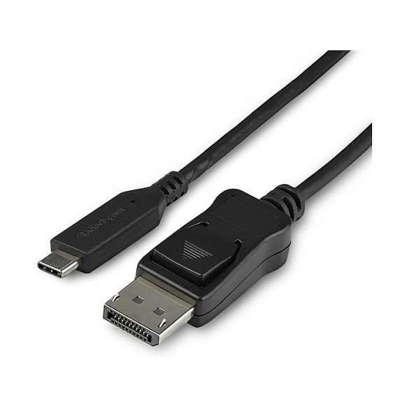 StarTech.com Cable Adaptador de Vídeo USB-C a DisplayPort 8K, 1m, Negro