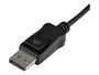 StarTech.com Cable Adaptador USB-C a DisplayPort 8K 30 Hz, 1m, Modelo CDP2DP141MB, HDR, DisplayPort 1.4, Thunderbolt 3, Compatible con HBR3
