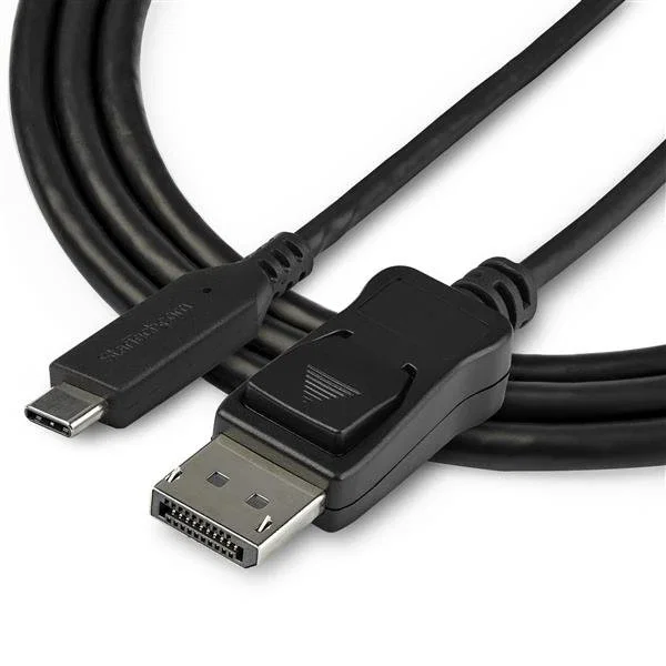 StarTech.com Adaptador de Cable CDP2DP141MB - USB-C a DisplayPort 1.4, 8K 60Hz, HBR3, 1m - Negro