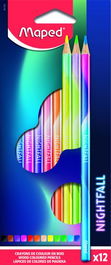 Maped Lápices de Colores Nightfall Madera FSC Estuche Surtidos 12 Ud