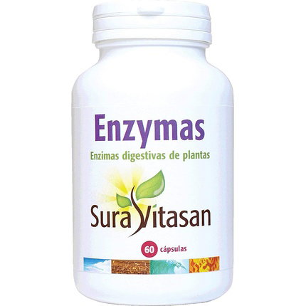 Sura Vitasan Enzymas Vegetales 60 cápsulas 500mg