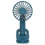 Daewoo Ventilador de Mano DW9016 con Soporte y Pinza, 3 Velocidades