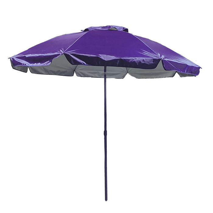 Marbueno Sombrilla Morada de Acero y Nylon Ø200 cm