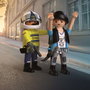 Playmobil - City Action Persecución en Moto, Juego de Figuras con Accesorios para Niños y Niñas de 4 a 10 Años