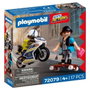 Playmobil City Action Persecución En Moto